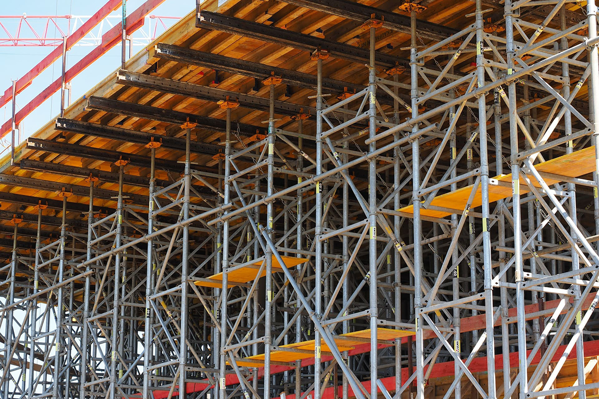 Scaffolding for Bridge Constructions