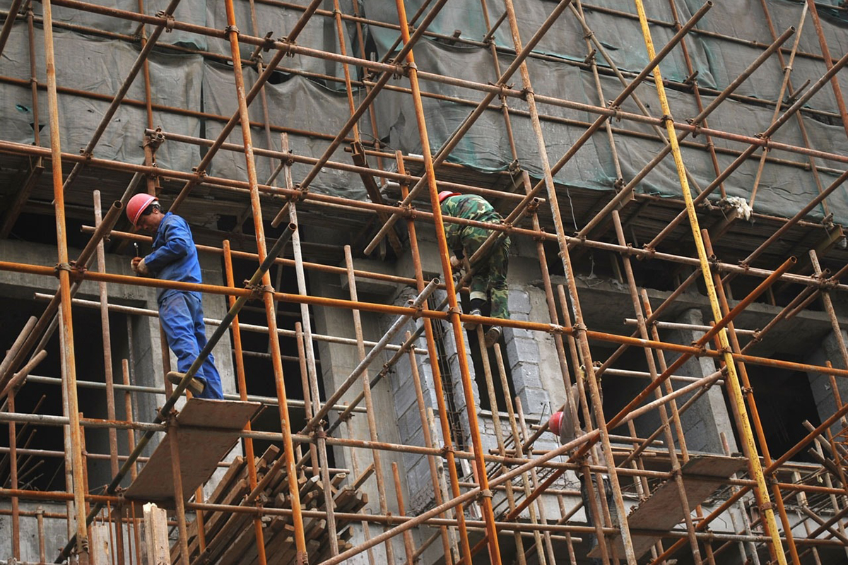Scaffoldings for Villa Constructions